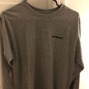 Grey Patagonia long sleeve. Size M